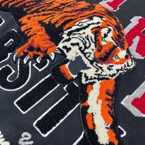 Amiri Cupid 💘 black and white baseball jacket - Picture 7 of 9